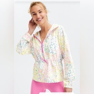 Fabletics - Rosa Woven Jacket size M- Patchwork Daisy